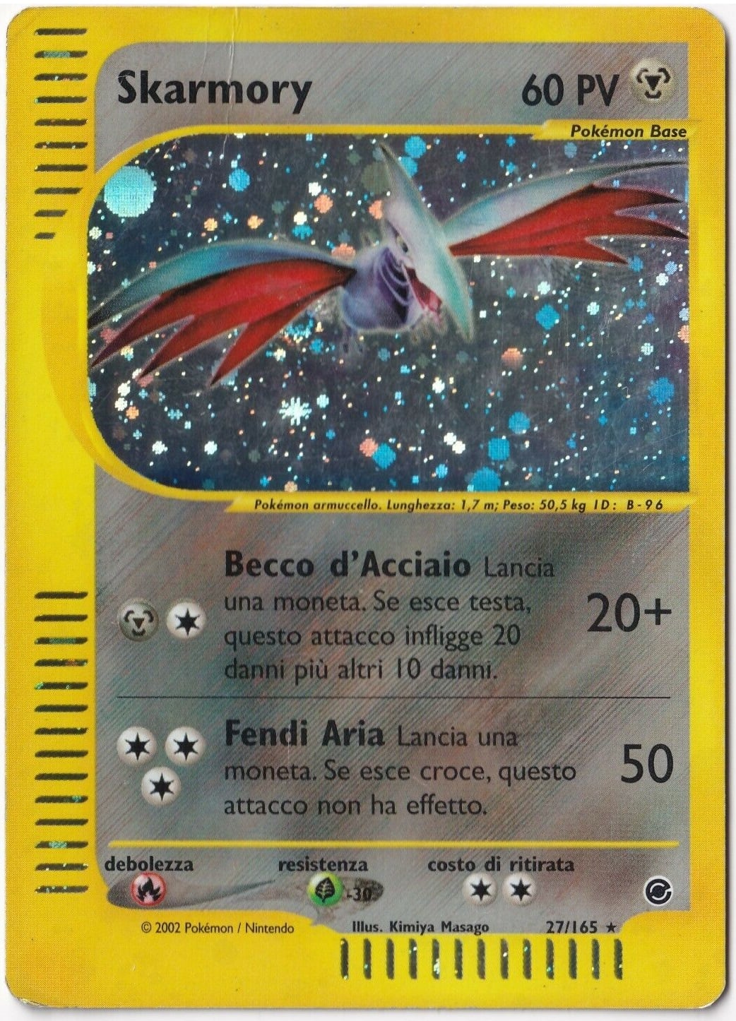Skarmory 063 — Expedition Set Base (Italian Pokémon TCG card)