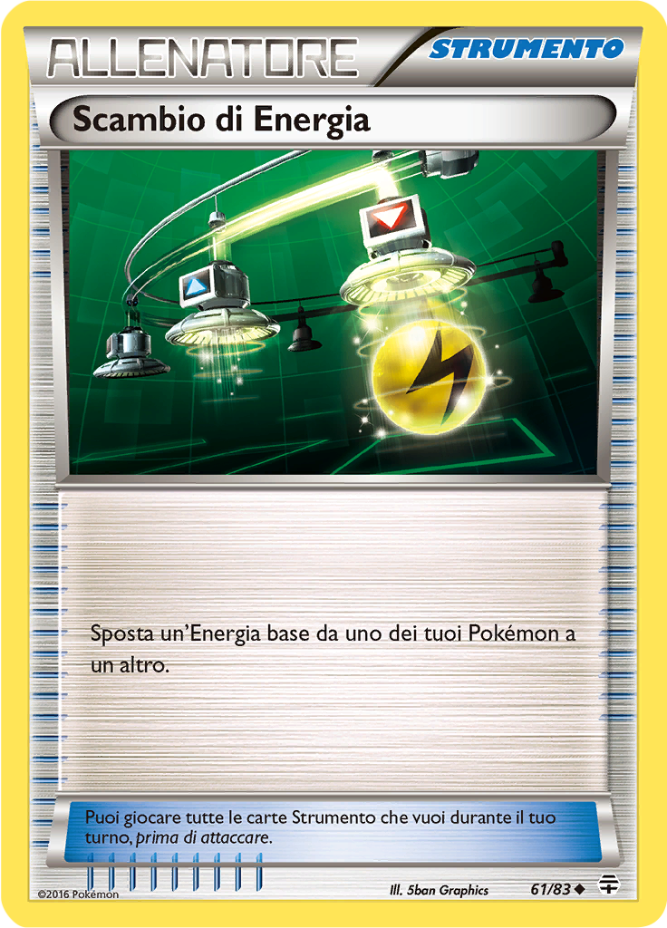 Scambio di Energia 61/83 — Generazioni (Italian Pokémon TCG card)