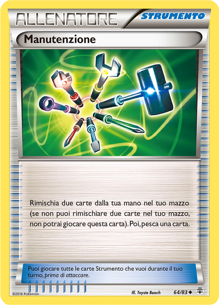 Manutenzione 64/83 — Generazioni (Italian Pokémon TCG card)