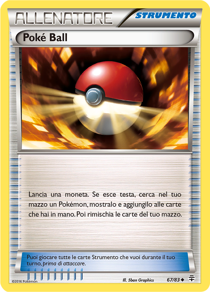 Poké Ball 67/83 — Generazioni (Italian Pokémon TCG card)
