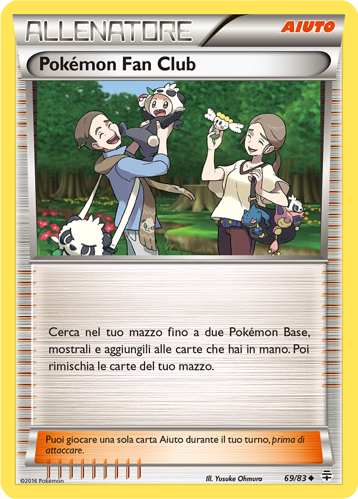 Pokémon Fan Club 69/83 — Generazioni (Italian Pokémon TCG card)