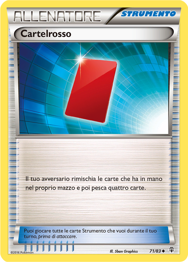 Cartelrosso 71/83 — Generazioni (Italian Pokémon TCG card)
