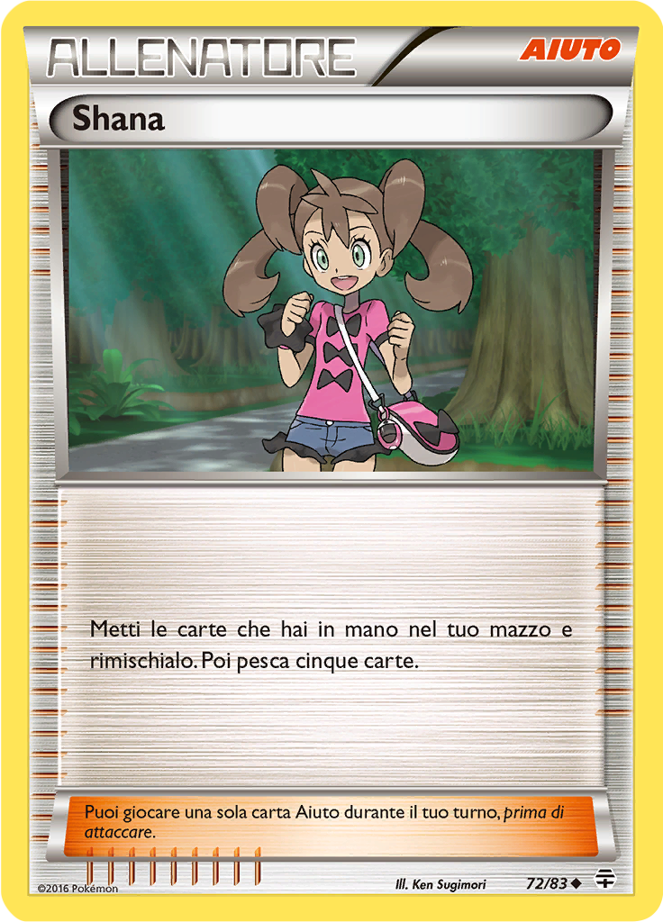 Shana 72/83 — Generazioni (Italian Pokémon TCG card)