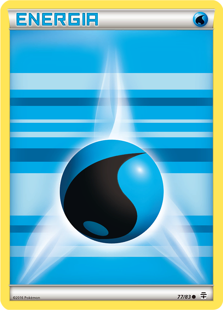 Energia Acqua 77/83 — Generazioni (Italian Pokémon TCG card)