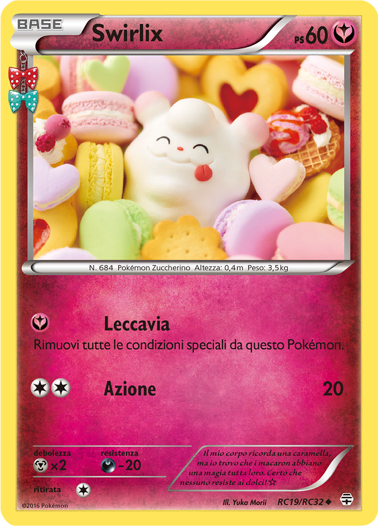 Swirlix RC19/RC32 — Generazioni (Italian Pokémon TCG card)