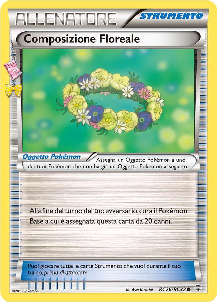Composizione Floreale RC26/RC32 — Generazioni (Italian Pokémon TCG card)