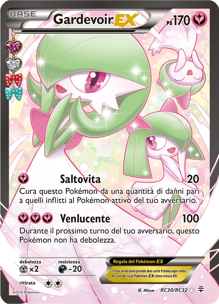 Gardevoir-EX RC30/RC32 — Generazioni (Italian Pokémon TCG card)