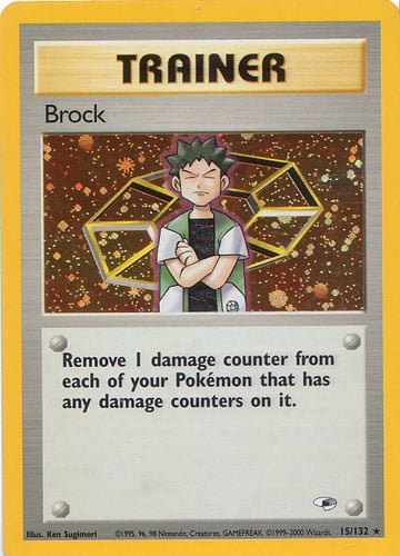 Brock 015 — Gym Heroes (Italian Pokémon TCG card)