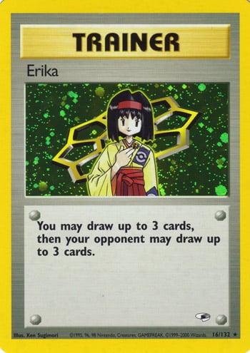 Erika 016 — Gym Heroes (Italian Pokémon TCG card)