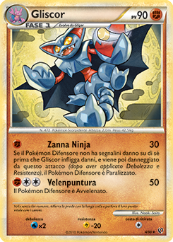 Gliscor 004 — Senza Paura (Italian Pokémon TCG card)