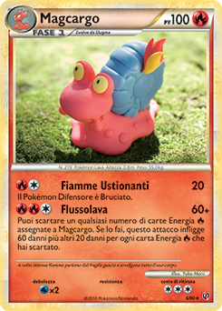 Magcargo 006 — Senza Paura (Italian Pokémon TCG card)