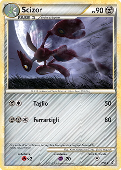Scizor 007 — Senza Paura (Italian Pokémon TCG card)