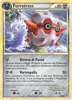 Forretress 013 — Senza Paura (Italian Pokémon TCG card)