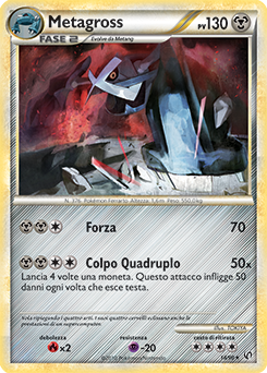 Metagross 018 — Senza Paura (Italian Pokémon TCG card)