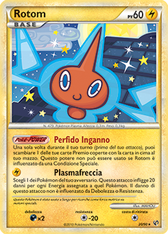 Rotom 020 — Senza Paura (Italian Pokémon TCG card)
