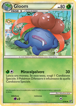 Gloom 027 — Senza Paura (Italian Pokémon TCG card)