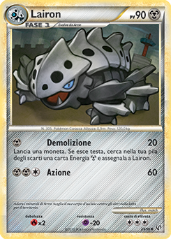 Lairon 029 — Senza Paura (Italian Pokémon TCG card)