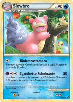 Slowbro 038 — Senza Paura (Italian Pokémon TCG card)