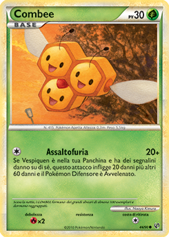 Combee 044 — Senza Paura (Italian Pokémon TCG card)