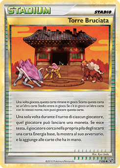Torre Bruciata 071 — Senza Paura (Italian Pokémon TCG card)