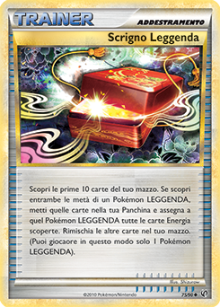 Scrigno Leggenda 075 — Senza Paura (Italian Pokémon TCG card)