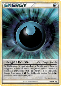 Energia Oscurità 079 — Senza Paura (Italian Pokémon TCG card)