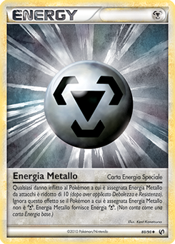Energia Metallo 080 — Senza Paura (Italian Pokémon TCG card)
