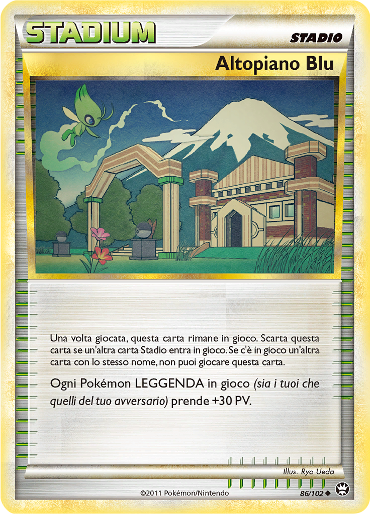 Altopiano Blu 86/102 — Battaglie Trionfali (Italian Pokémon TCG card)