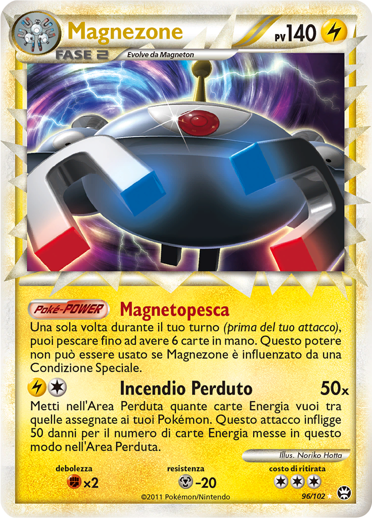 Magnezone 96/102 — Battaglie Trionfali (Italian Pokémon TCG card)