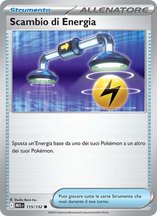 Scambio di Energia 115/188 — Megaevoluzione (Italian Pokémon TCG card)