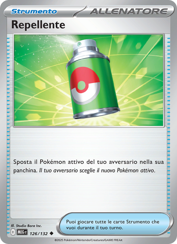 Repellente 126/188 — Megaevoluzione (Italian Pokémon TCG card)