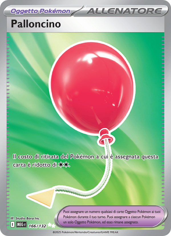 Palloncino 166/188 — Megaevoluzione (Italian Pokémon TCG card)