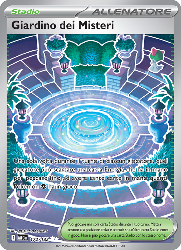 Giardino dei Misteri 172/188 — Megaevoluzione (Italian Pokémon TCG card)