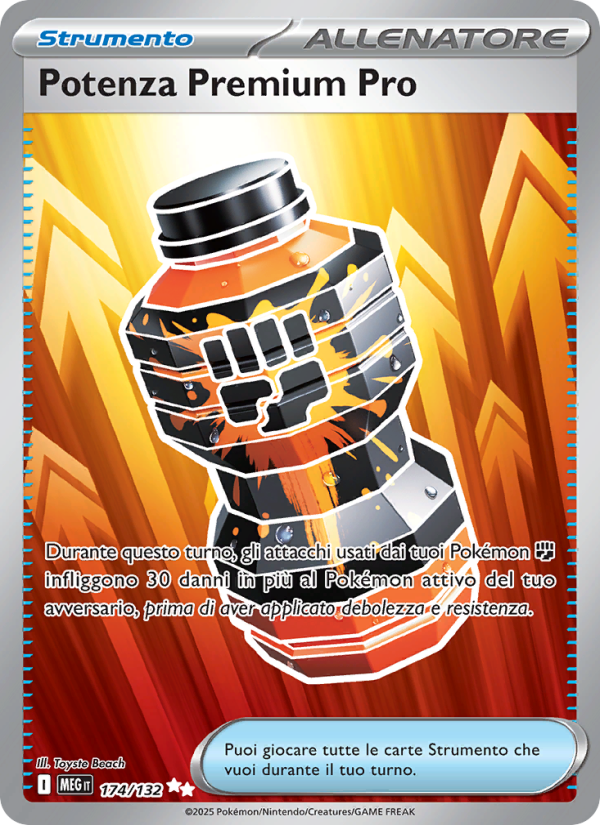 Potenza Premium Pro 174/188 — Megaevoluzione (Italian Pokémon TCG card)