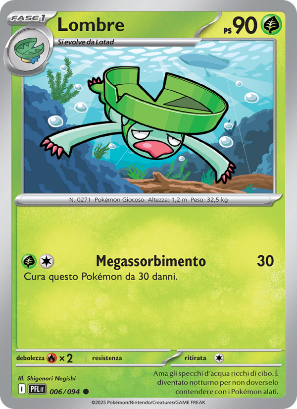 Lombre 006/130 — Fiamme Spettrali (Italian Pokémon TCG card)