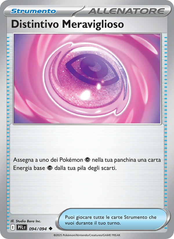 Distintivo Meraviglioso 094/130 — Fiamme Spettrali (Italian Pokémon TCG card)