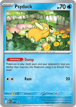 Psyduck 007/10 — MEP Black Star Promos (Italian Pokémon TCG card)