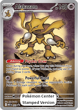 Alakazam 009/10 — MEP Black Star Promos (Italian Pokémon TCG card)