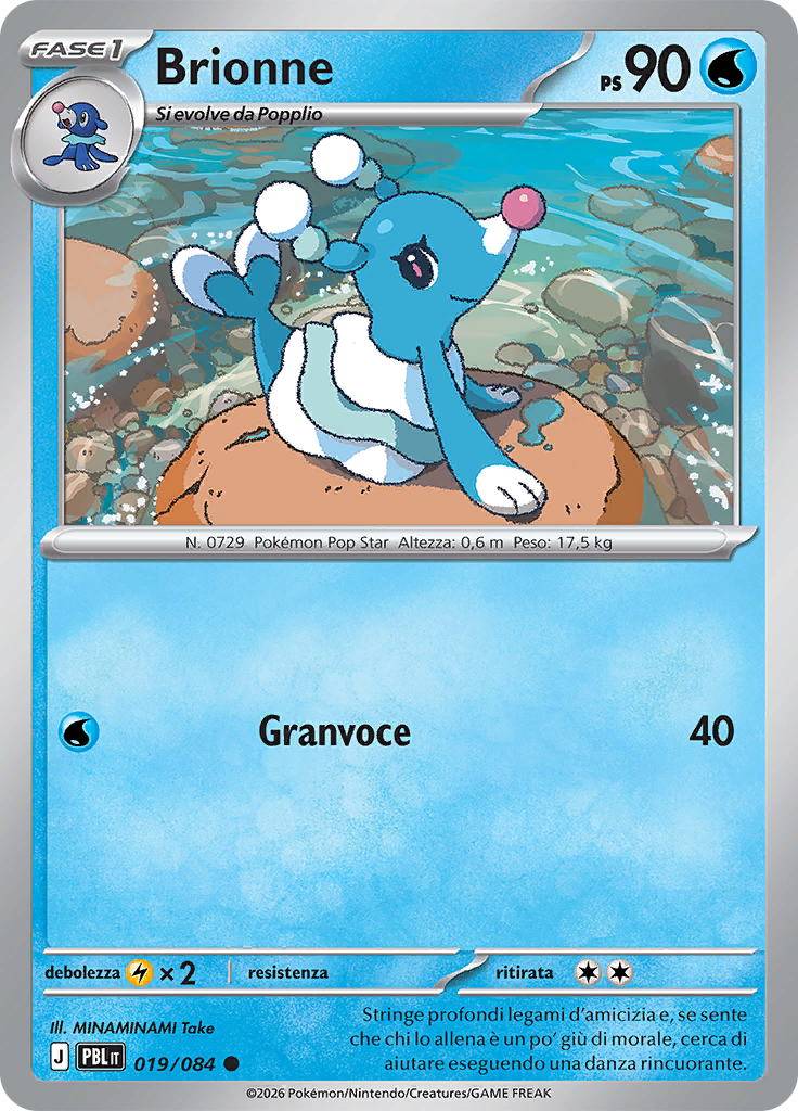 Brionne 019 — Buio Pesto (Italian Pokémon TCG card)