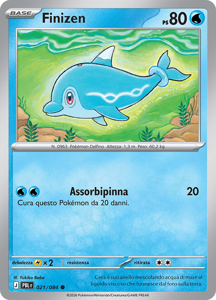 Finizen 021 — Buio Pesto (Italian Pokémon TCG card)