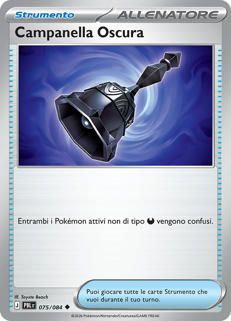 Campanella Oscura 075 — Buio Pesto (Italian Pokémon TCG card)