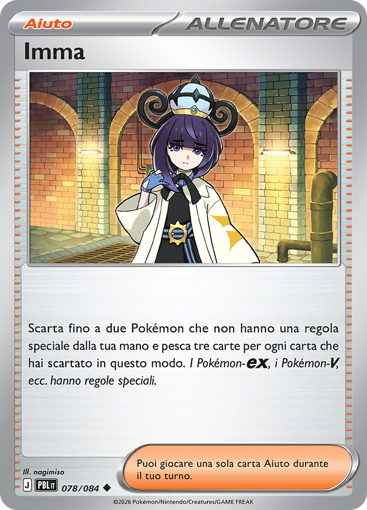 Imma 078 — Buio Pesto (Italian Pokémon TCG card)