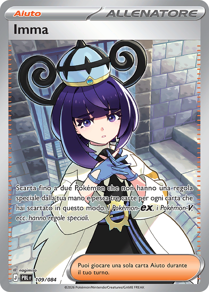 Imma 109 — Buio Pesto (Italian Pokémon TCG card)