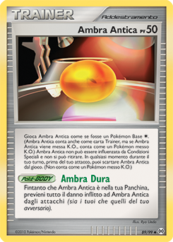 Old Amber Pokémon TCG cards