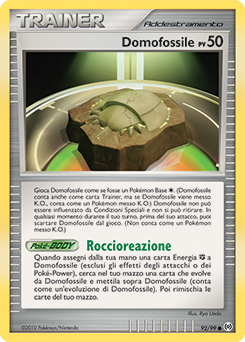 Dome Fossil Pokémon TCG cards