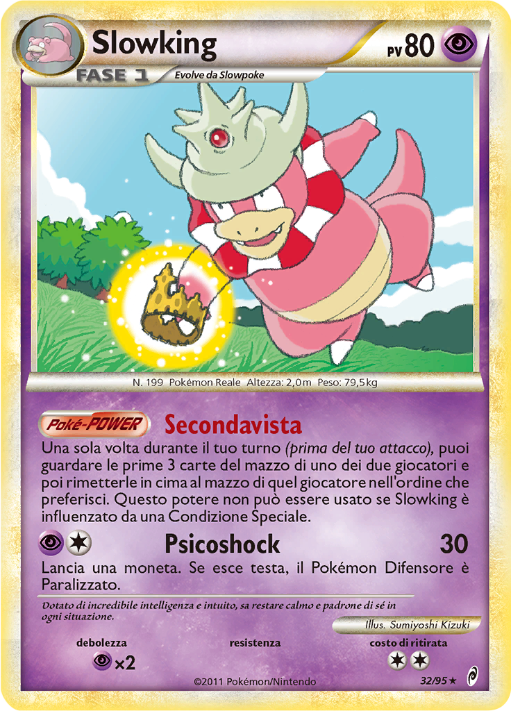 Slowking 32/95 — Richiamo delle Leggende (Italian Pokémon TCG card)