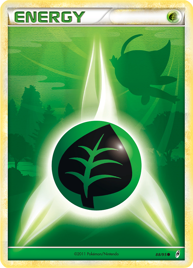 Energia Erba 88/95 — Richiamo delle Leggende (Italian Pokémon TCG card)