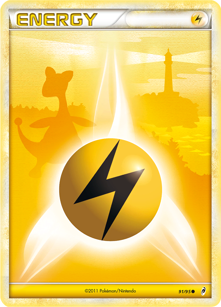 Energia Lampo 91/95 — Richiamo delle Leggende (Italian Pokémon TCG card)