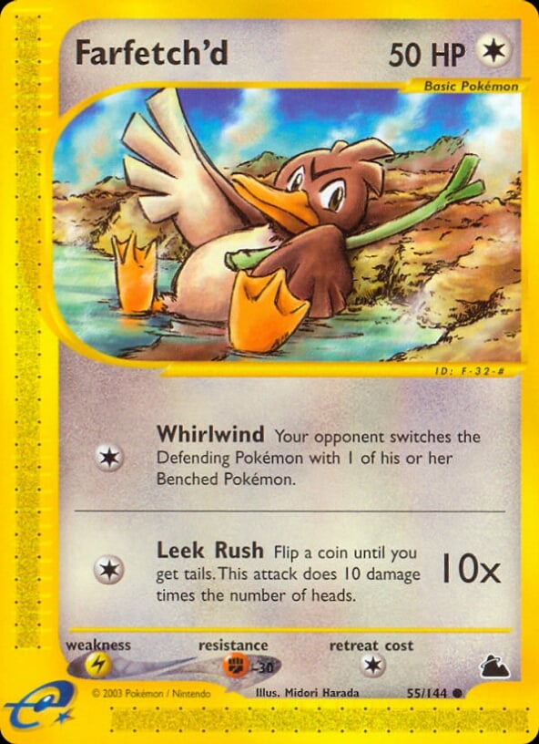 Farfetch'd 055 — Skyridge (Italian Pokémon TCG card)