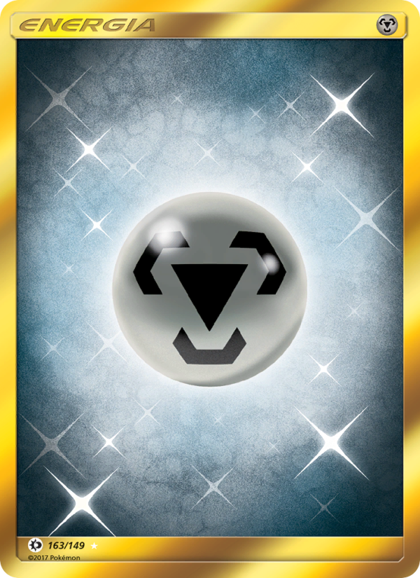 Energia Metallo 163/163 — Sole e Luna (Italian Pokémon TCG card)